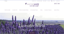 Desktop Screenshot of lavenderworld.co.uk